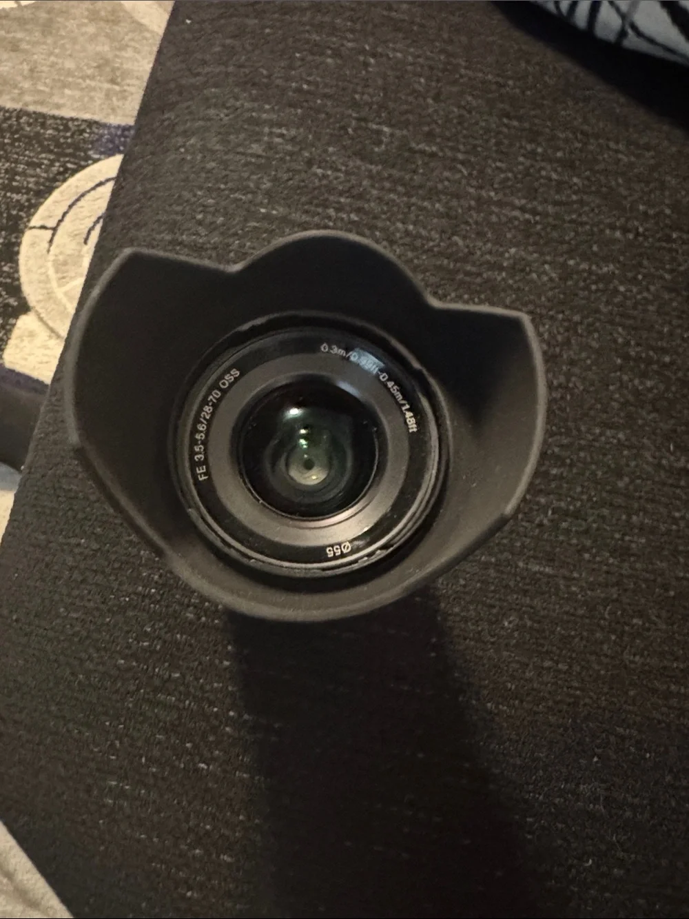 Sony A7 Series 3 Black Mirrorless Camera Body with Brown Leather Strap
